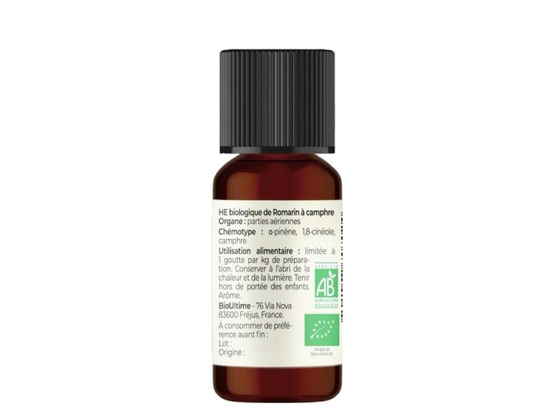 Huile essentielle Romarin camphré Bio