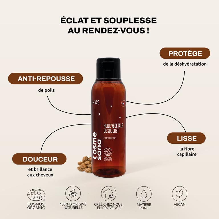 Huile Végétale de Souchet Bio