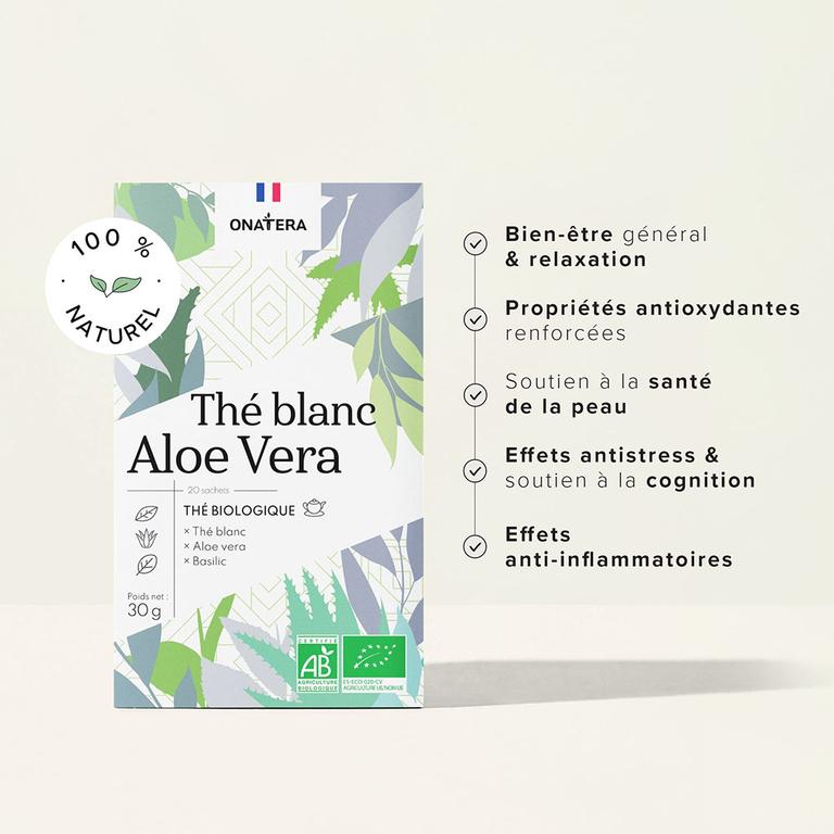 Thé blanc Aloe Vera Bio