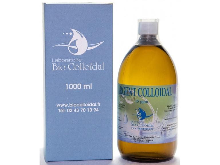 Argent colloidal 15 ppm
