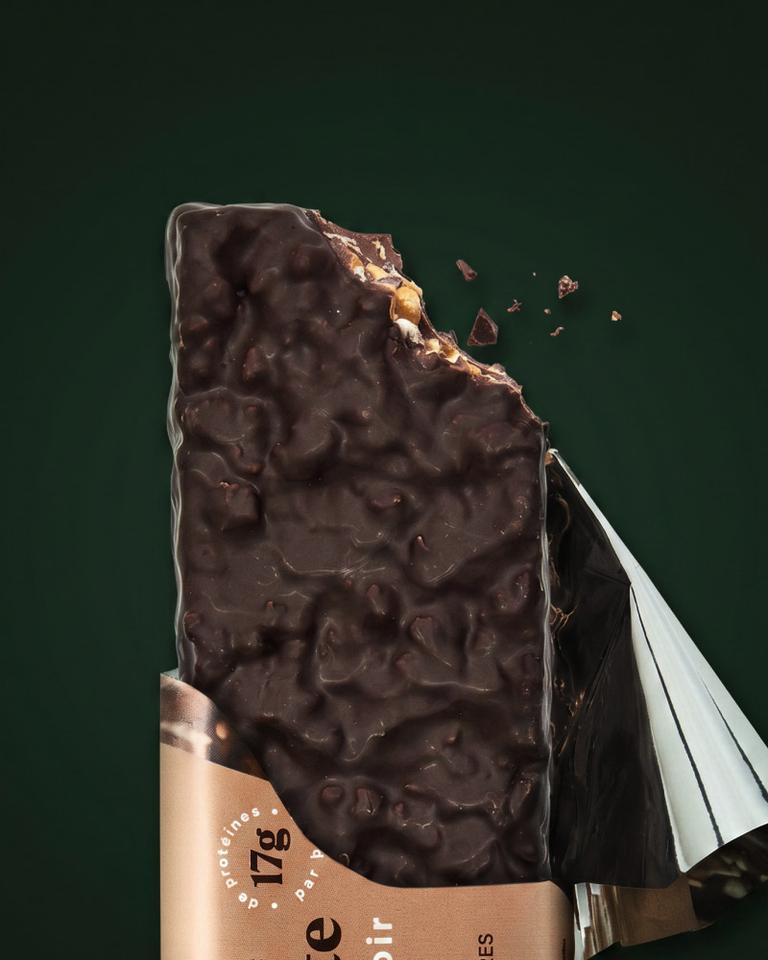 Barre protéinée chocolat noisette