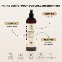 Shampoing Bio au savon d'Alep, cheveux secs
