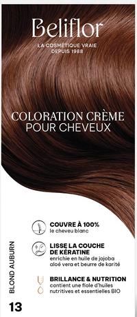 Coloration Crème 13 blond auburn
