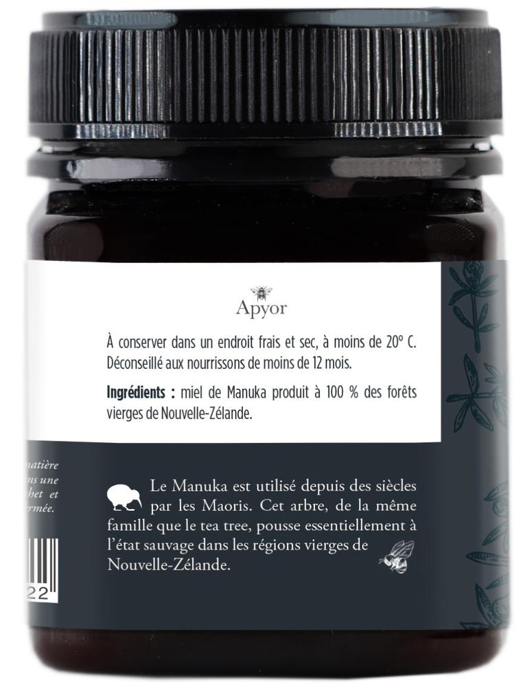 Miel de Manuka sauvage NPA 20+