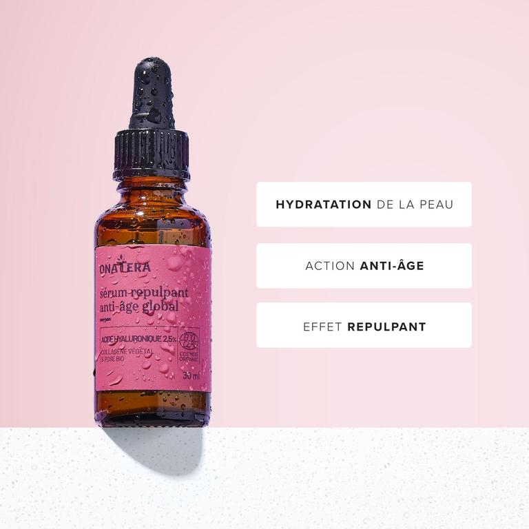 Serum à l’Acide Hyaluronique Repulpant 2,5% Bio