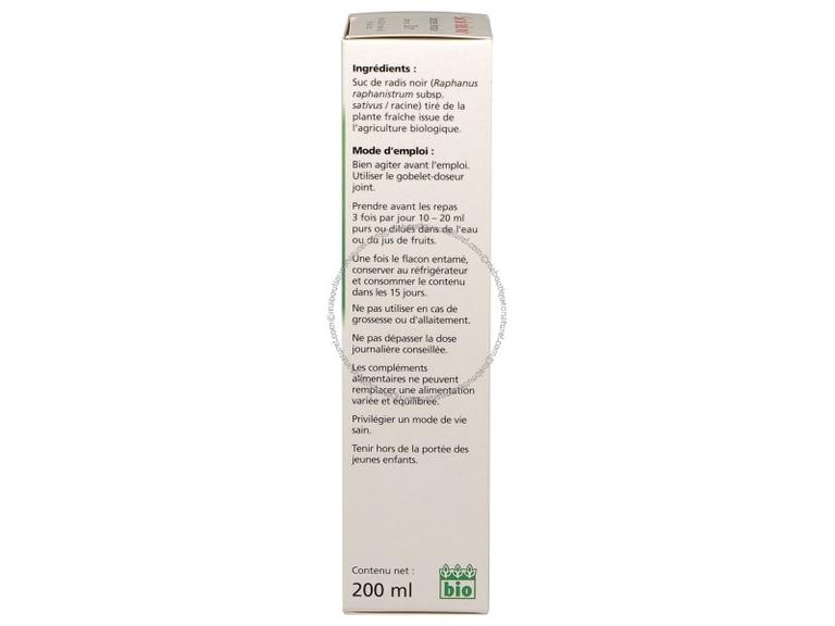 Radis Noir Suc frais Bio