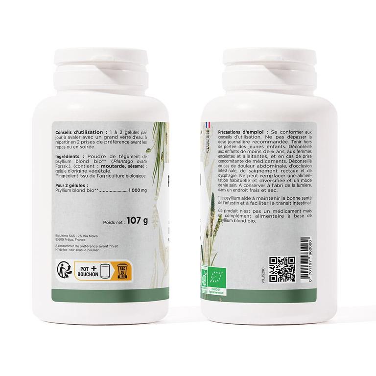 Psyllium blond Bio 1000 mg