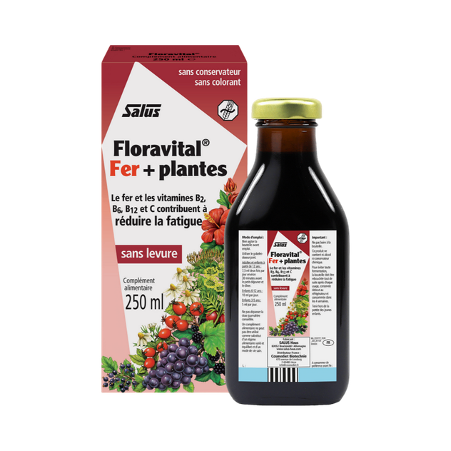 Floravital fer + plantes sans gluten