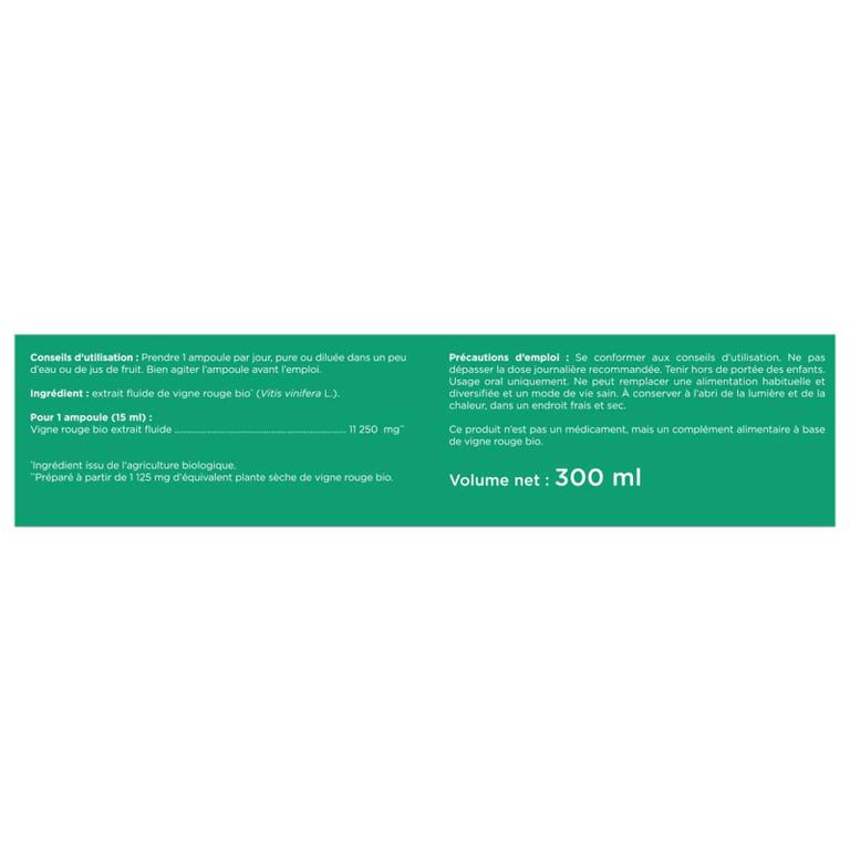 Vigne Rouge Bio liquide