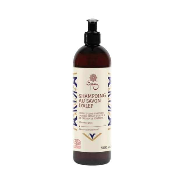 Shampoing Bio au savon d'Alep, cheveux gras