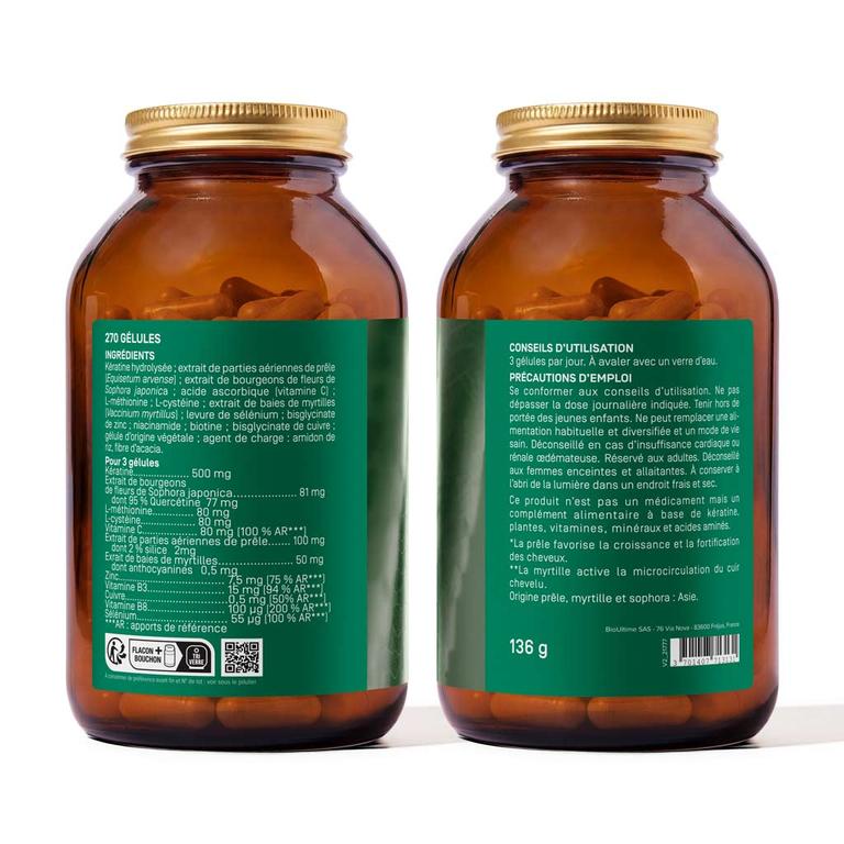 Kératine + 500mg