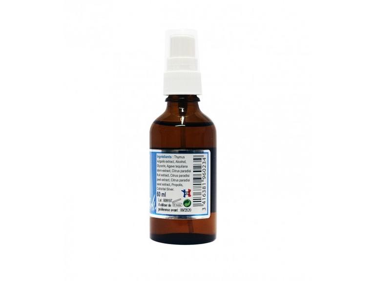 Hygiène de la Gorge Argent Colloïdal 20PPM