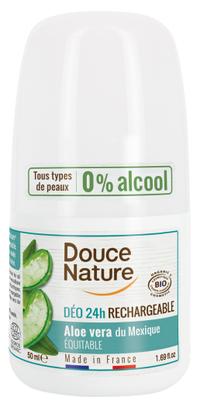 Déodorant roll-on rechargeable aloe