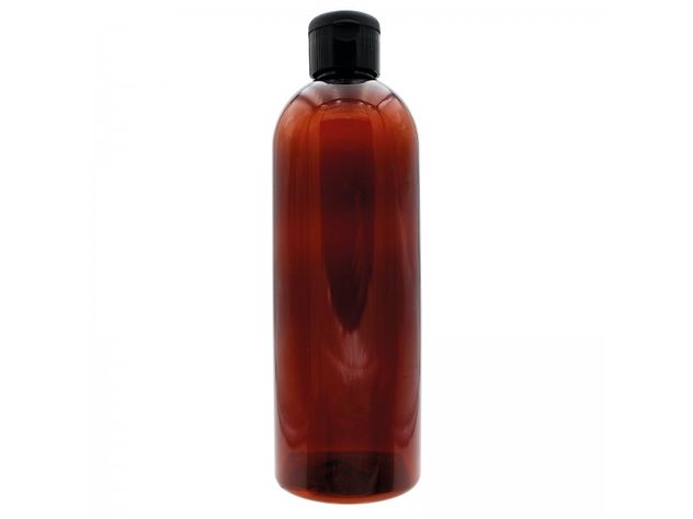 Flacon Plastique Ambré et Capsule Service