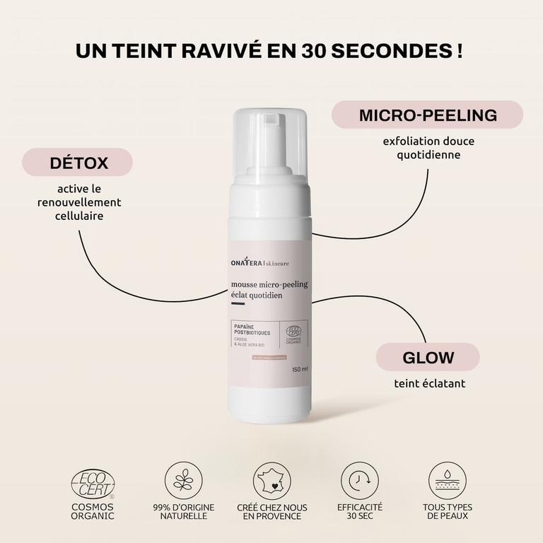 Mousse Micro Peeling Eclat Quotidien