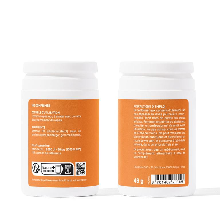 Vitamine D3 2000 UI