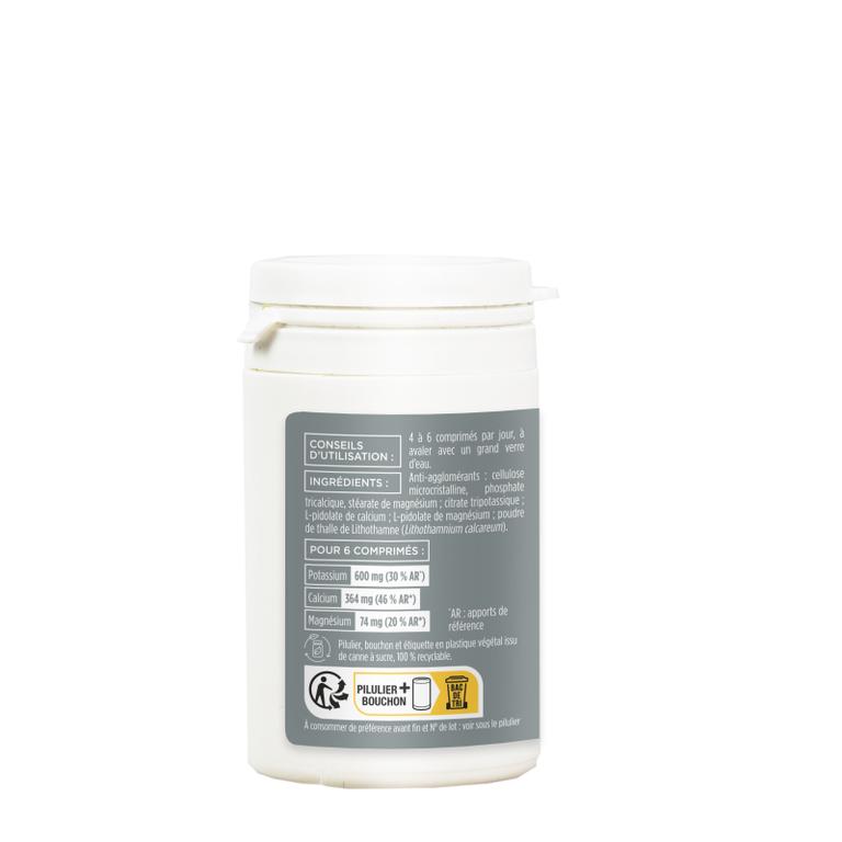 Calcium, magnésium, potassium