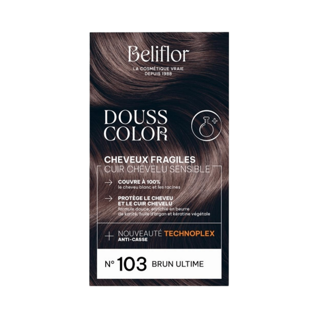 Coloration Douss Color 103 brun ultime