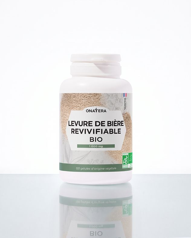 Levure de bière Vivante Bio 1000mg