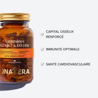Vitamines K2 MK7 & D3 Ultra
