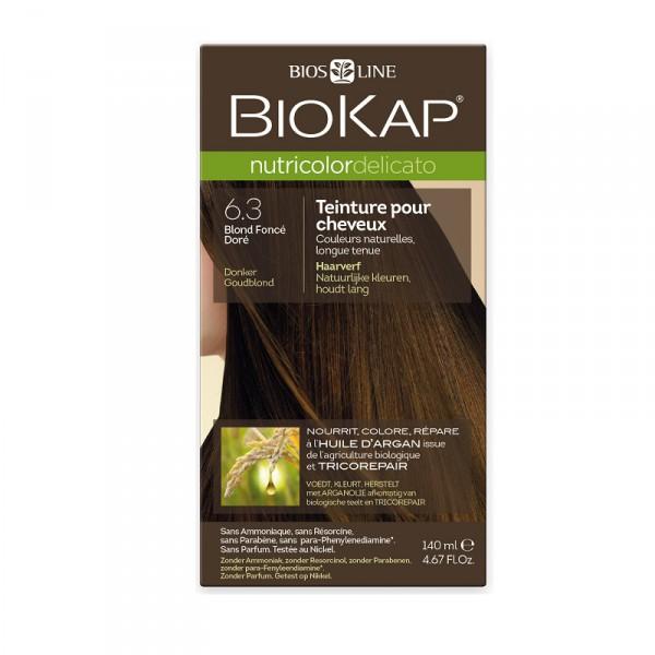 Coloration nutricolor delicato 6.3 blond foncé doré