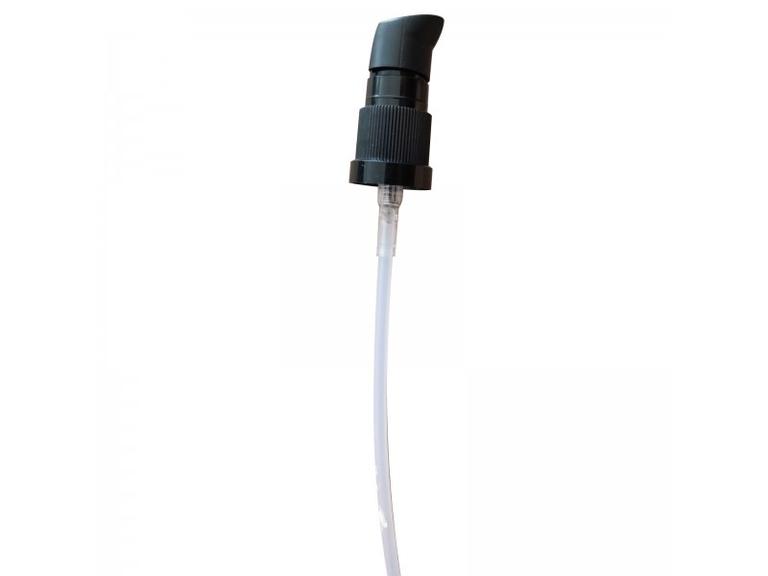 Pompe Crème Noire avec Capot - 18