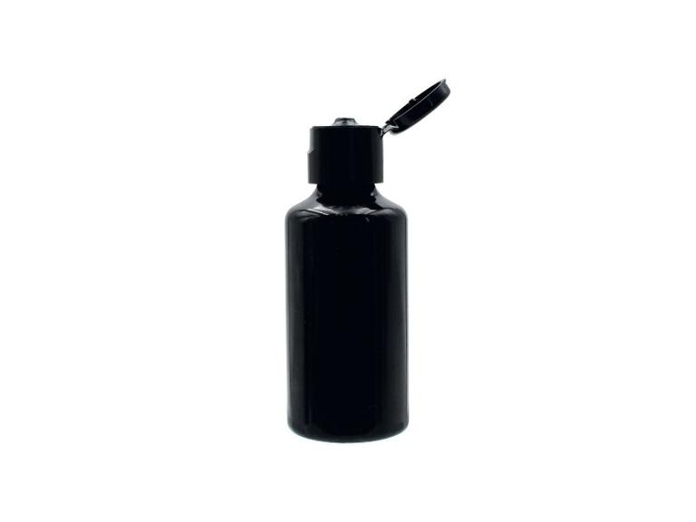 Flacon Plastique Ambré et Capsule Service