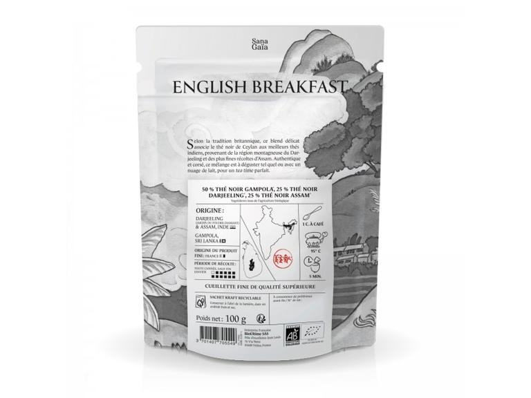 Thé noir English Breakfast Bio