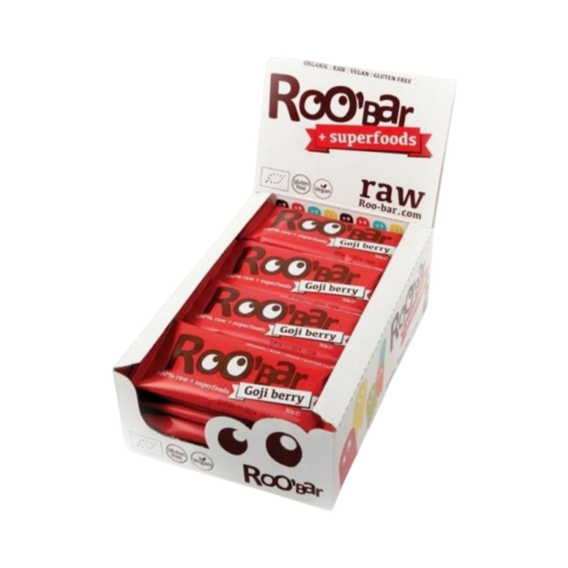 Boite de 20 barres à la goji Bio