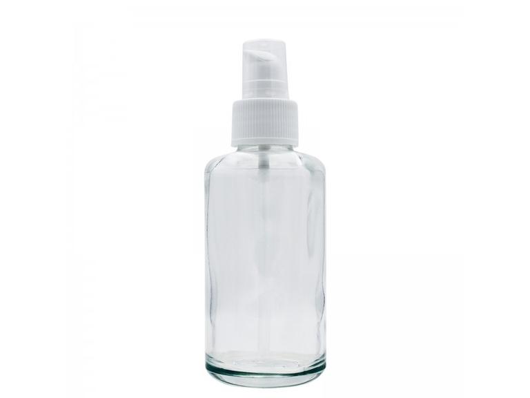 Flacon en Verre Cristal et Pompe Crème
