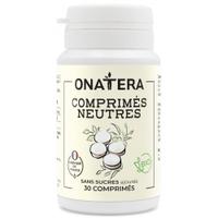 Comprimés neutres Bio pour huiles essentielles