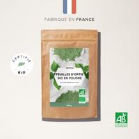 Feuilles d'ortie bio en poudre