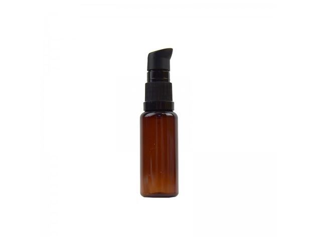 Flacon Plastique Ambré et Pompe Crème