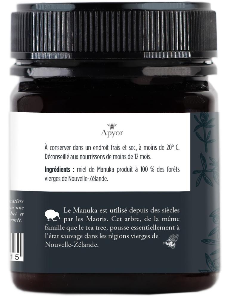 Miel de Manuka sauvage NPA 15+