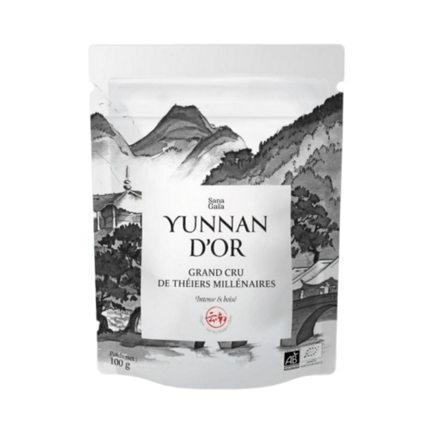 Thé noir Yunnan d'Or Bio