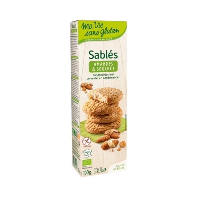 Sablés amande & souchet Bio