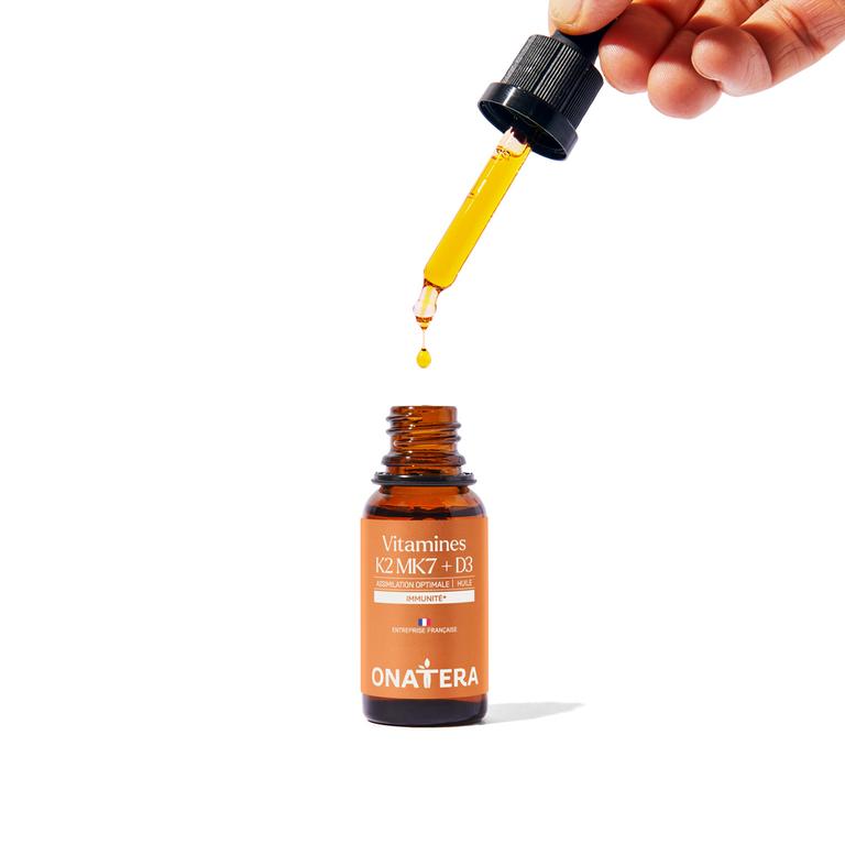 Vitamines naturelles K2MK7 & D3