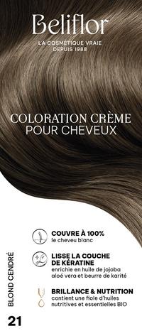 Coloration Crème 21 blond cendré