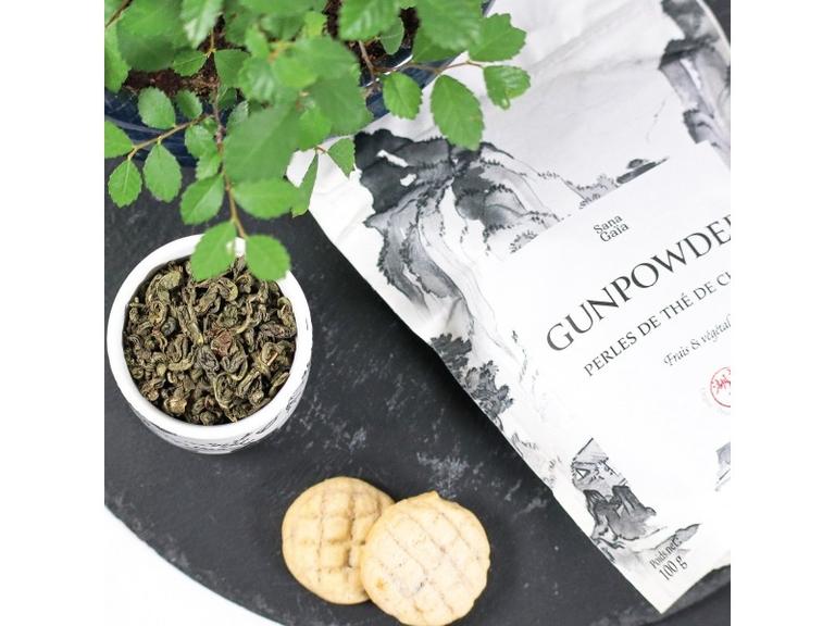 Thé vert Gunpowder Bio