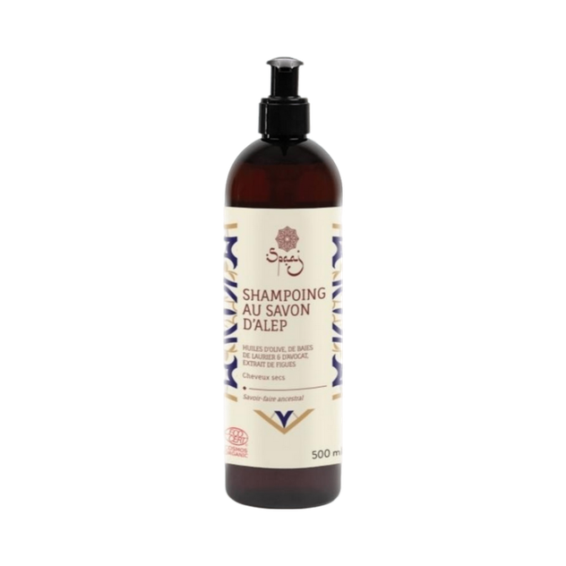 Shampoing Bio au savon d'Alep, cheveux secs