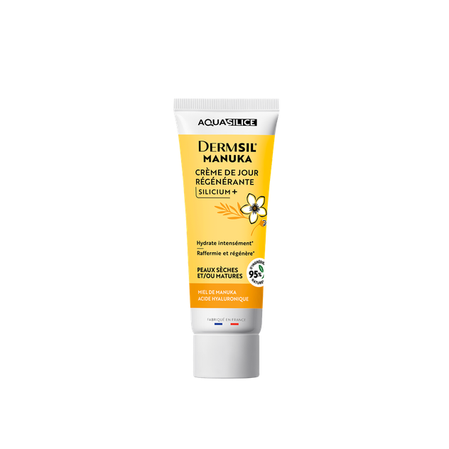 Soin visage jour silicium miel de manuka
