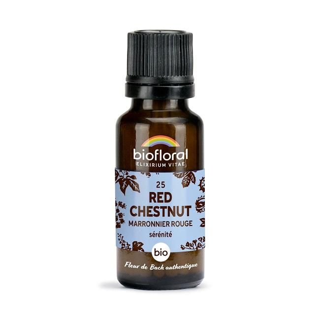 Fleur de Bach Red Chestnut n° 25 granules Bio