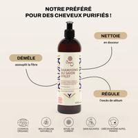 Shampoing Bio au savon d'Alep, cheveux gras