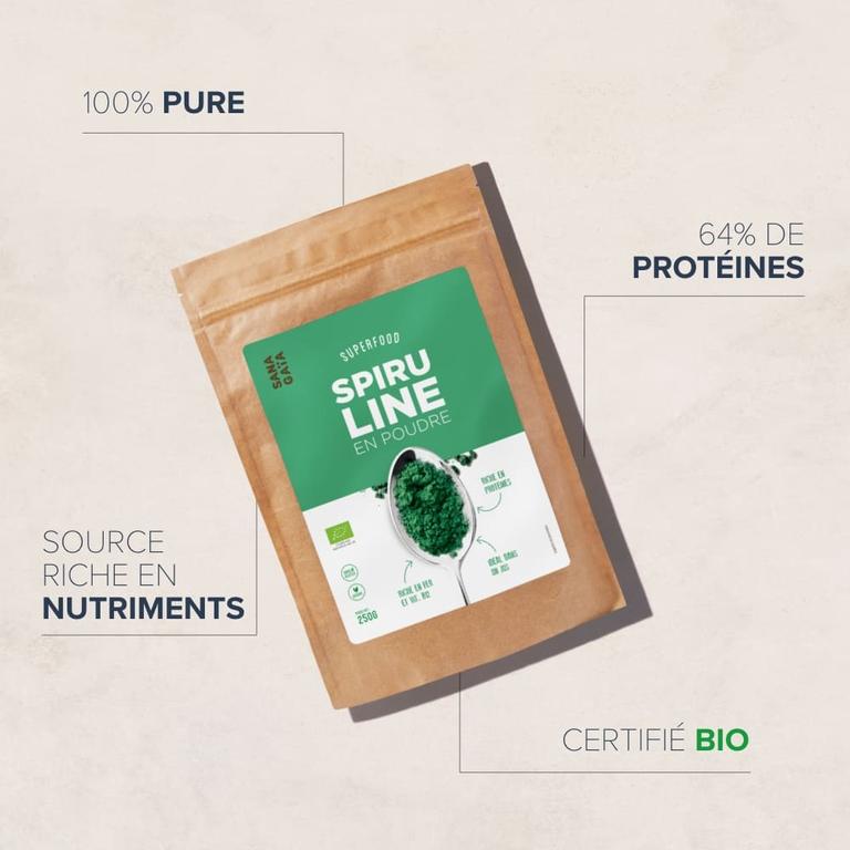 Spiruline en poudre Bio