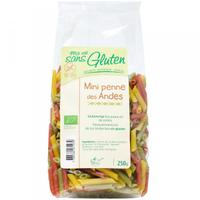 Mini penne des Andes 3 céréales Bio
