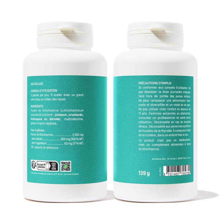 Lithothamne (Calcium vegetal) 500 mg