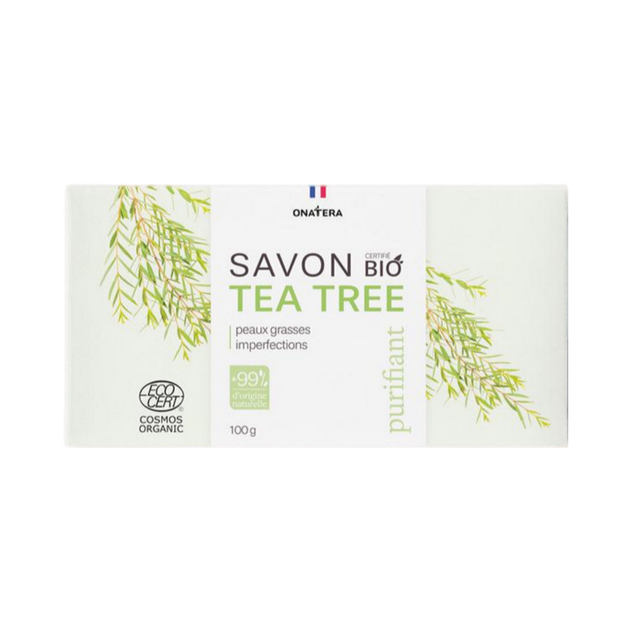 Savon au tea tree Bio, purifiant