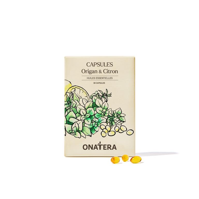 Capsules essentielles Origan & Citron