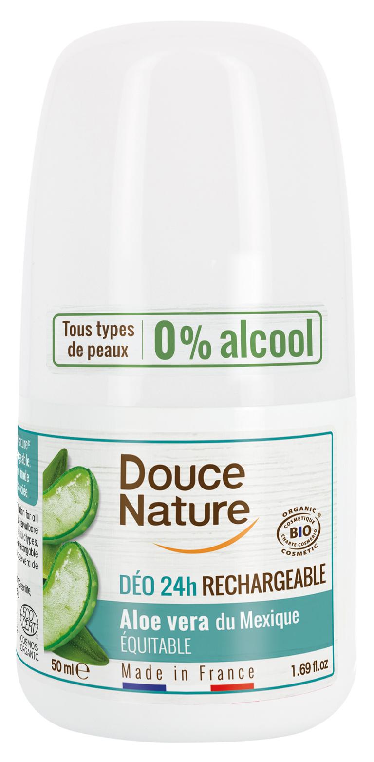 Déodorant roll-on rechargeable aloe