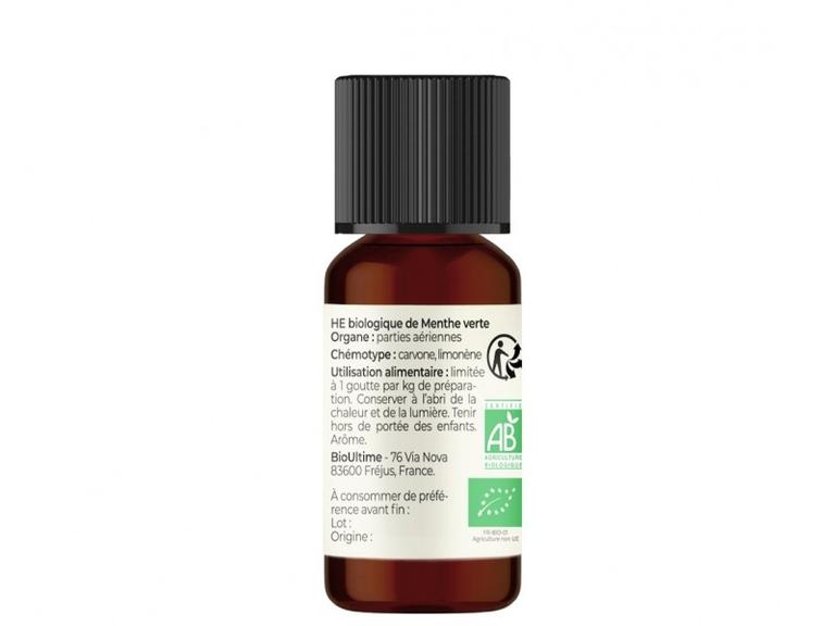 Huile essentielle Menthe verte Bio